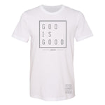 God is Good Block Tee (XS - 3XL) Available in Various Colors