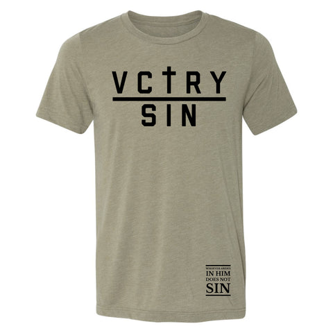 VCTRY/SIN Tee (XS - 3XL) Available in Various Colors
